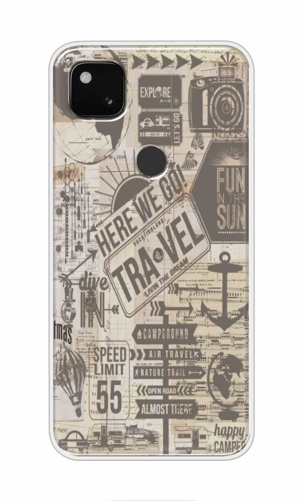 Travel Special Back Case For Google Pixel 4A