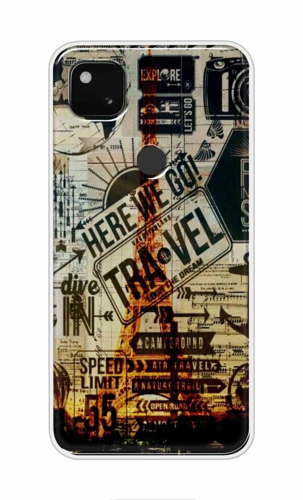 Travel the World Back Case For Google Pixel 4A