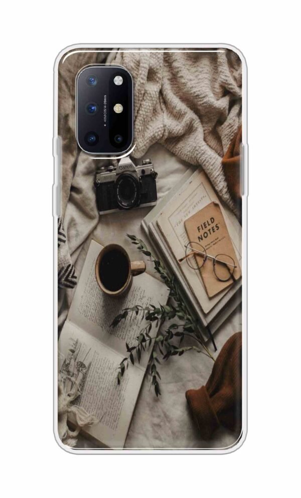 Notepad-Pen-Specs Back Case For OnePlus 8T