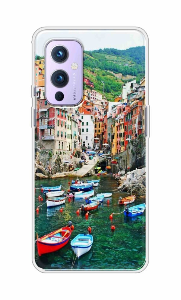 Water-Boat- Homes Back Case For OnePlus 9