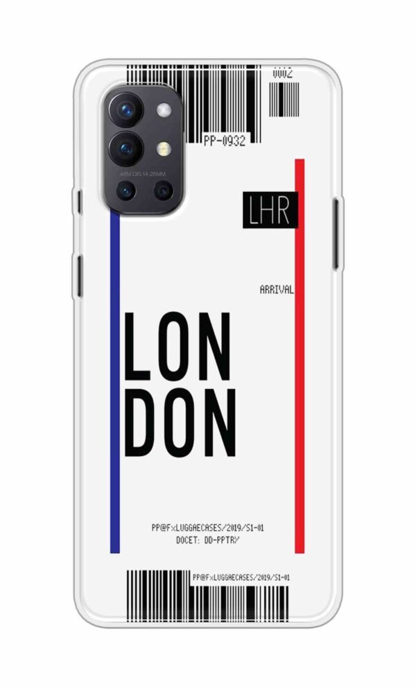 London Ticket Back Case For OnePlus 9R