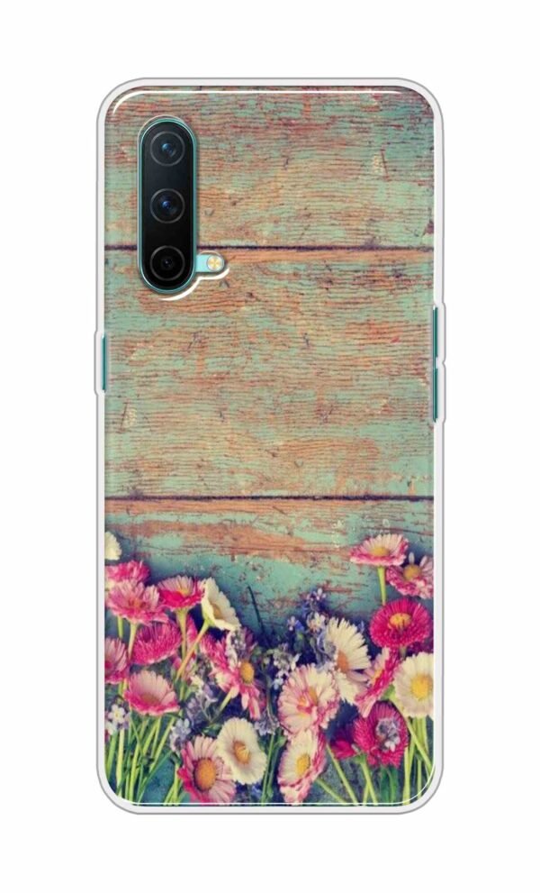 Flower Style Back Case For OnePlus Nord CE