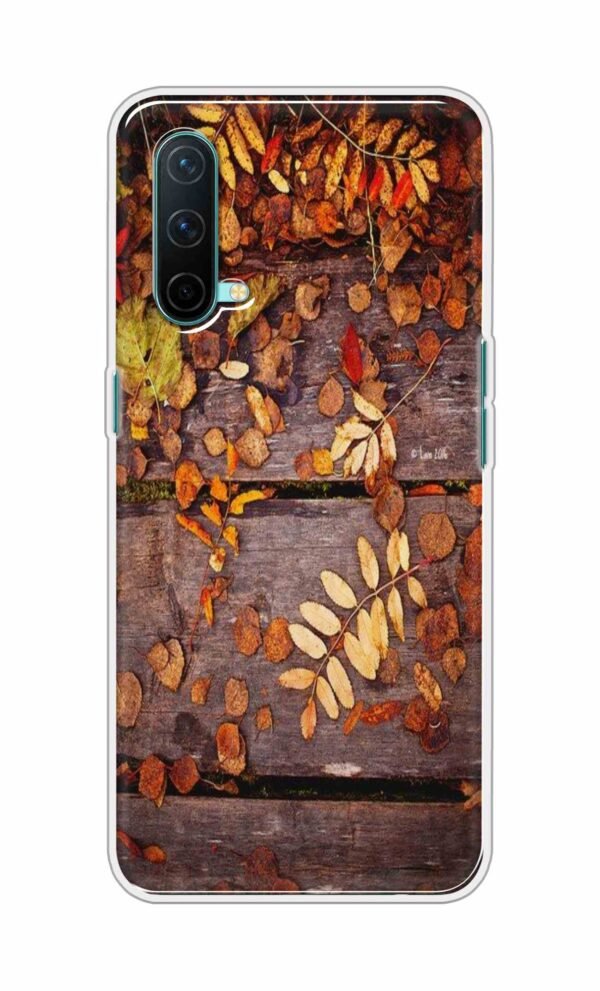 Leaves on Wood Back Case For OnePlus Nord CE