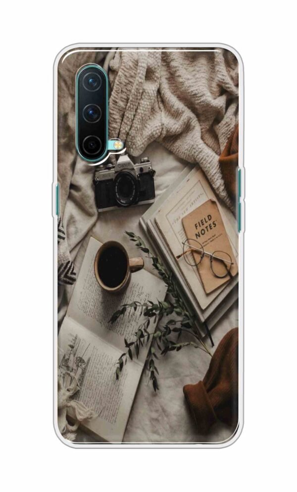 Notepad-Pen-Specs Back Case For OnePlus Nord CE