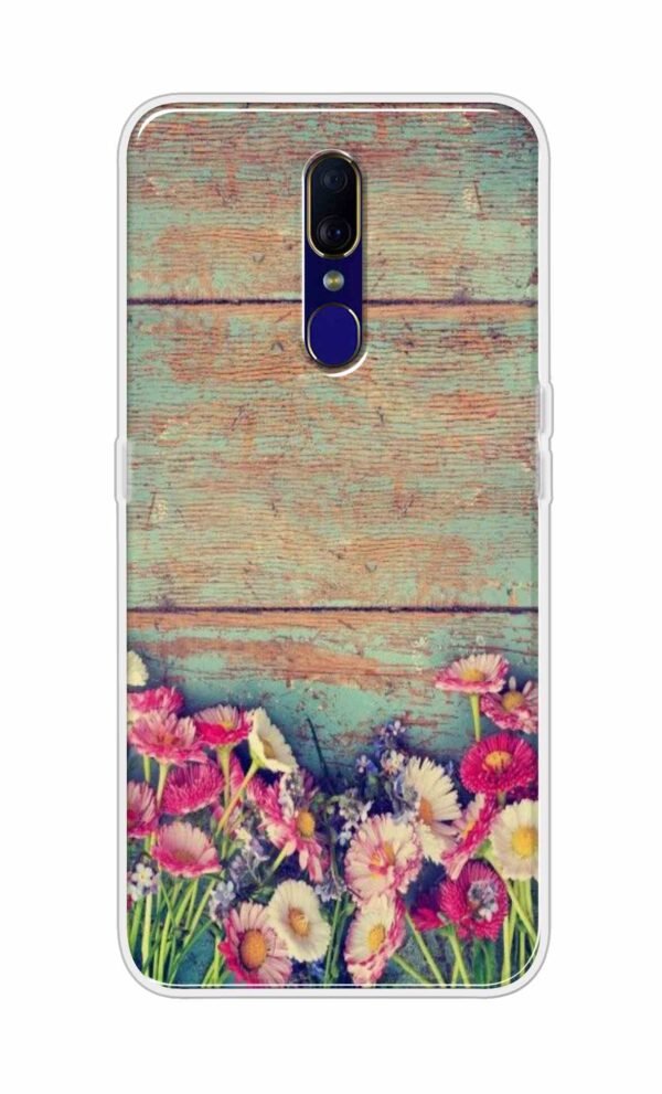 Flower Style Back Case For Oppo F11