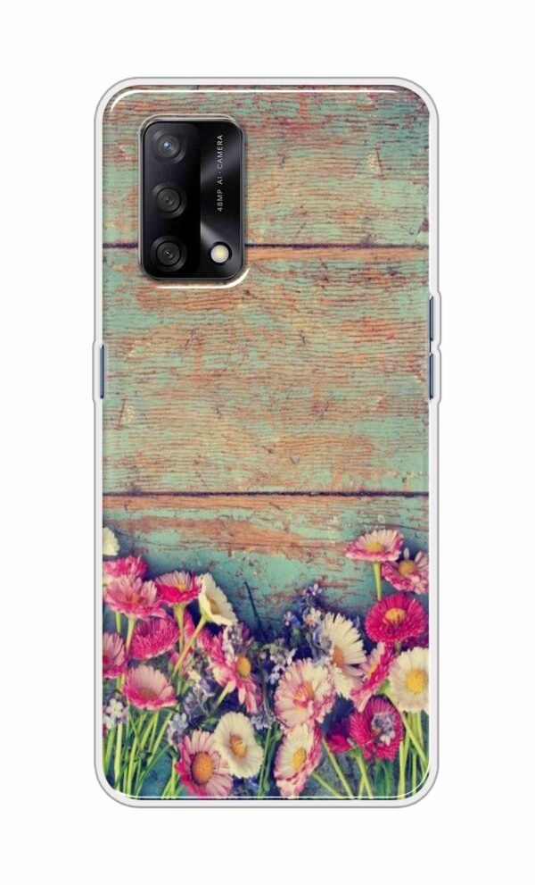 Flower Style Back Case For Oppo F19
