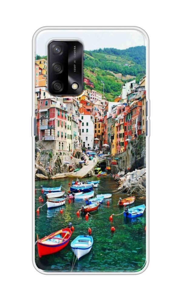 Water-Boat- Homes Back Case For Oppo F19