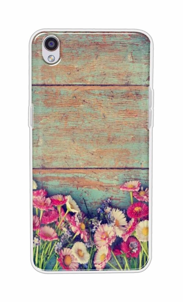 Flower Style Back Case For Oppo F1 Plus