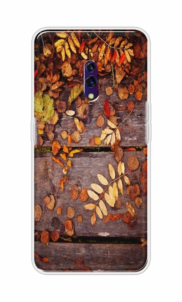 Leaves on Wood Back Case For Oppo K3