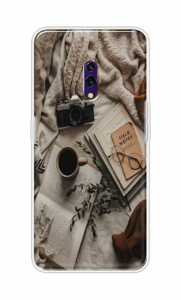 Notepad-Pen-Specs Back Case For Oppo K3