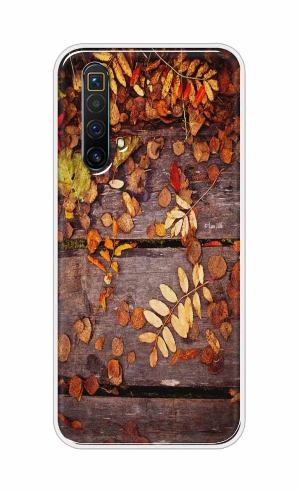 Leaves on Wood Back Case For Oppo Realme X3
