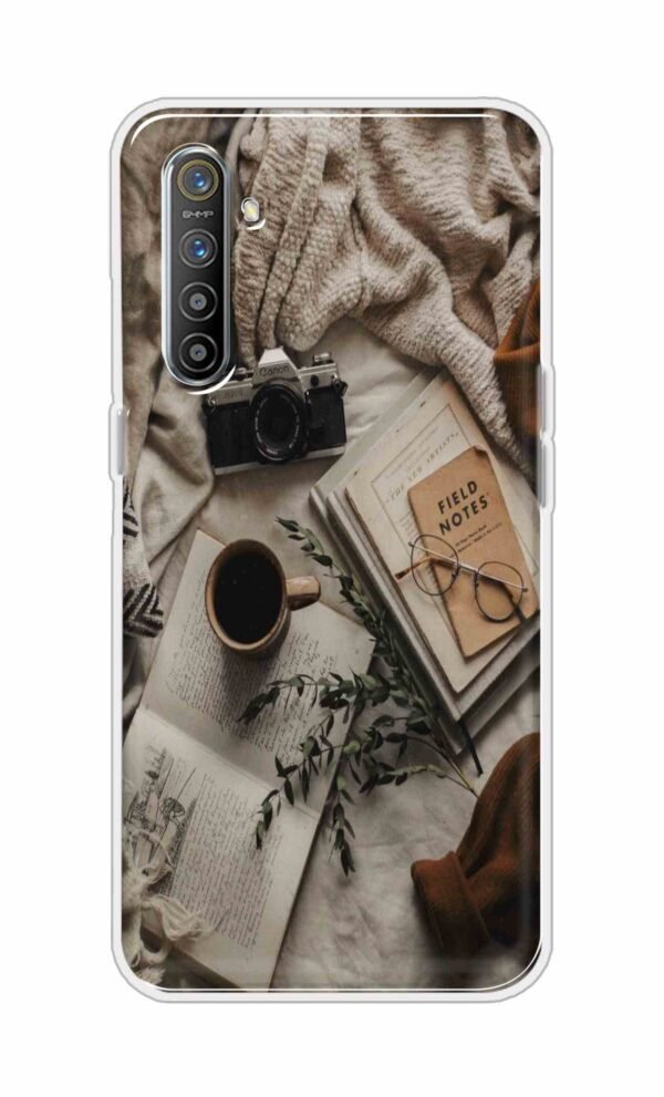 Notepad-Pen-Specs Back Case For Oppo Realme XT