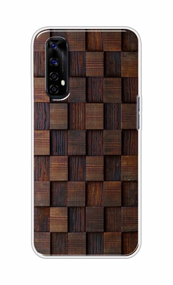 Best Wooden Design Back Case For Realme Narzo 20 Pro