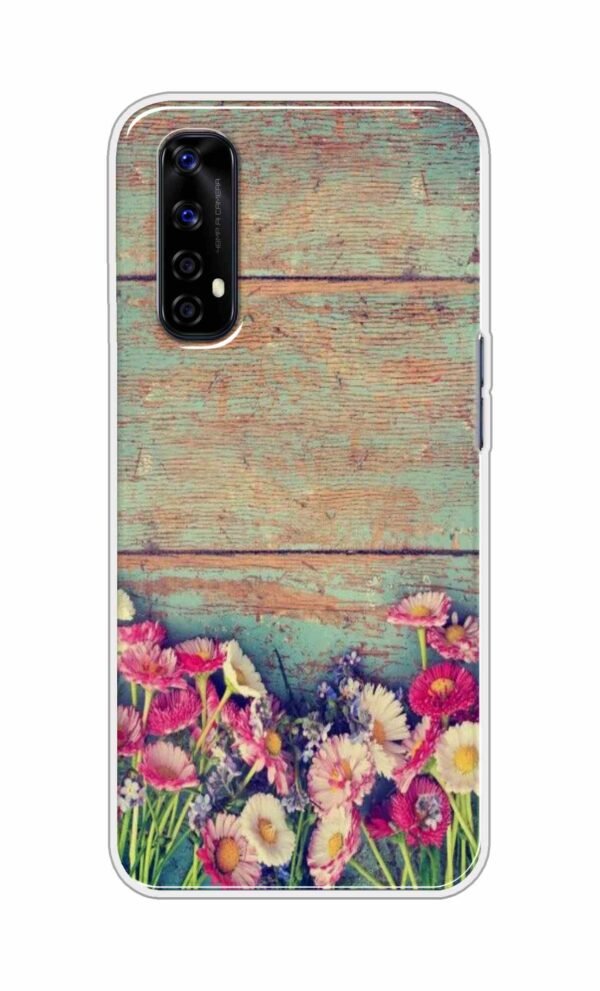 Flower Style Back Case For Realme Narzo 20 Pro