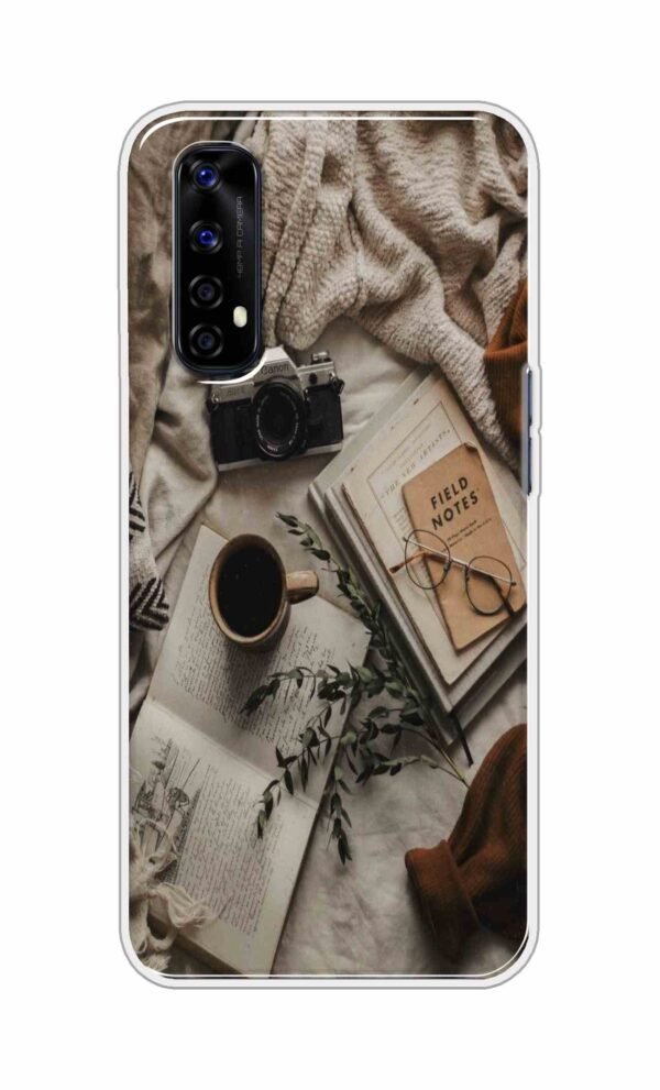 Notepad-Pen-Specs Back Case For Realme Narzo 20 Pro