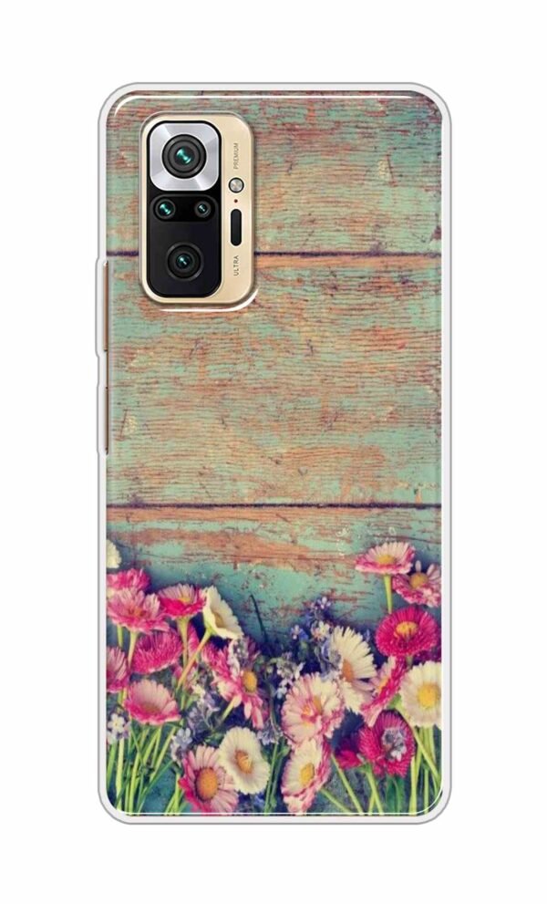 Flower Style Back Case For Redmi Note 10 Pro Max