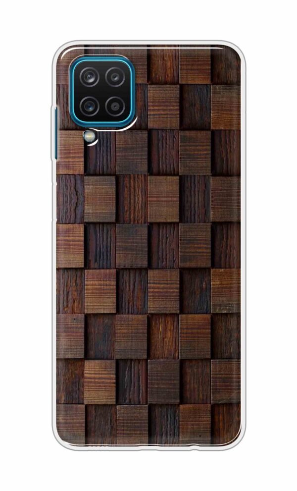 Best Wooden Design Back Case For Samsung Galaxy A12