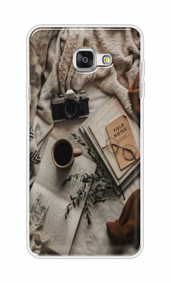 Notepad-Pen-Specs Back Case For Samsung Galaxy A7 (2016)