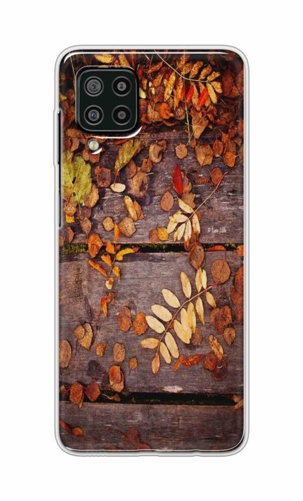 Leaves on Wood Back Case For Samsung Galaxy F22
