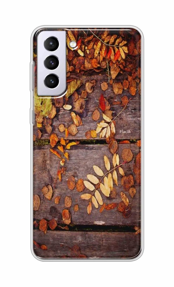 Leaves on Wood Back Case For Samsung Galaxy S21 Plus