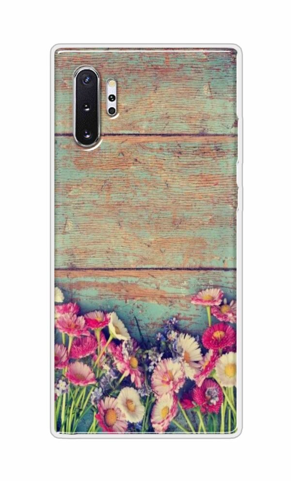 Flower Style Back Case For Samsung Note 10 Plus (5G)