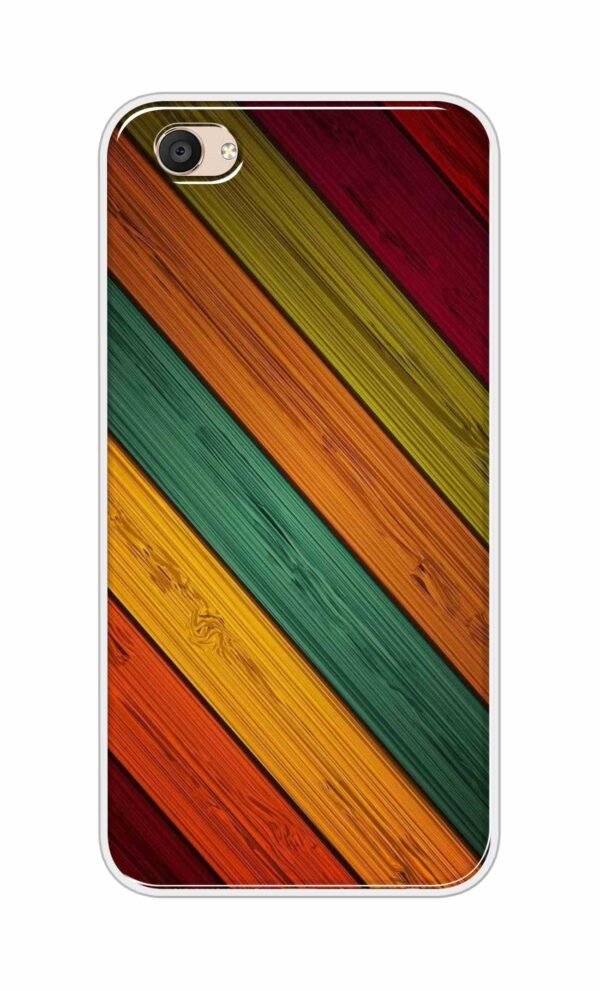 Colorful wooden texture Back Case For Vivo V5 Plus