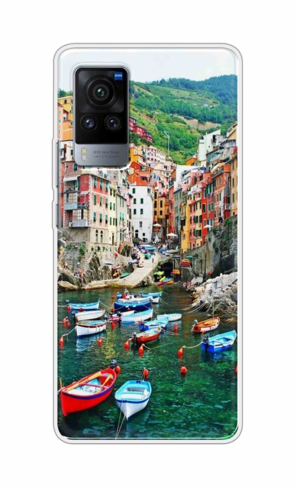 Water-Boat- Homes Back Case For Vivo X60 Pro
