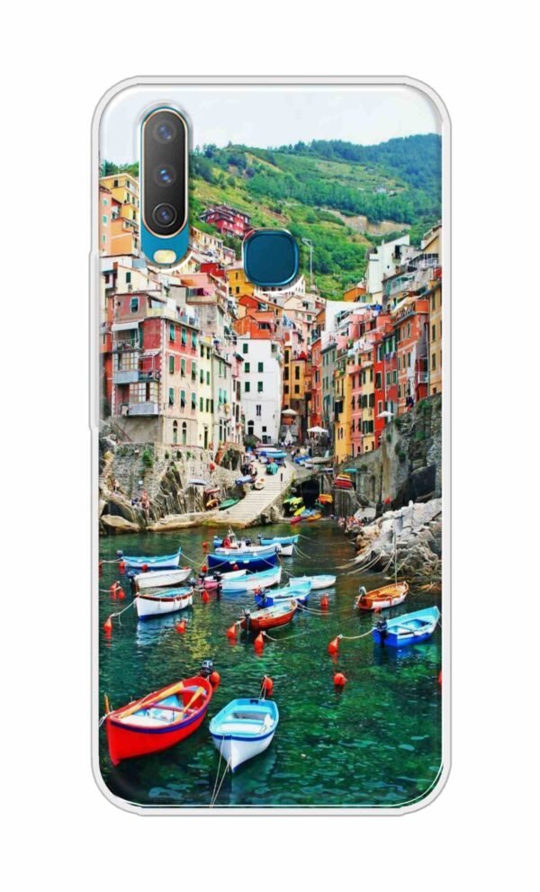 Water-Boat- Homes Back Case For Vivo Y17