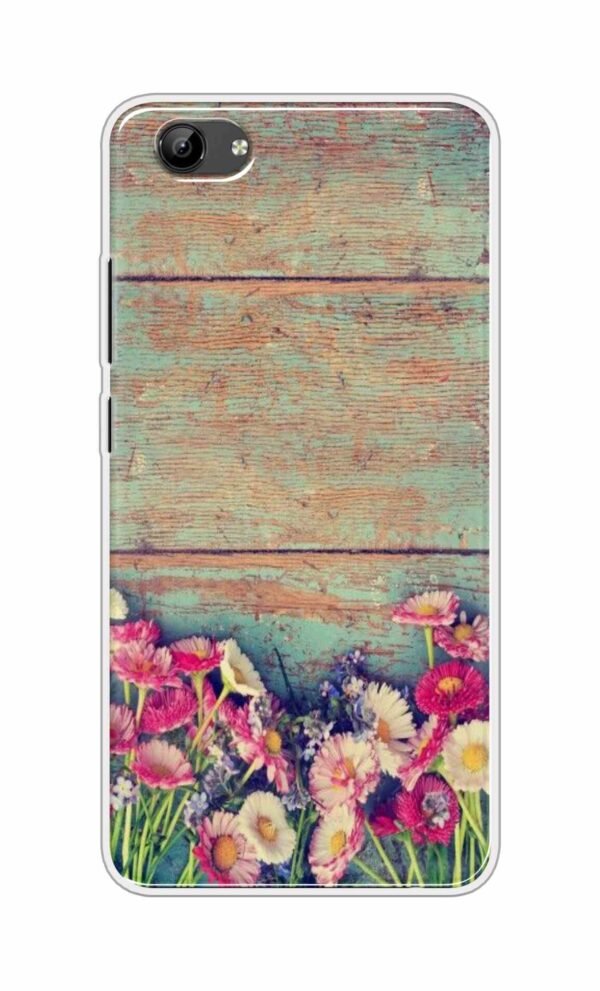 Flower Style Back Case For Vivo Y71i