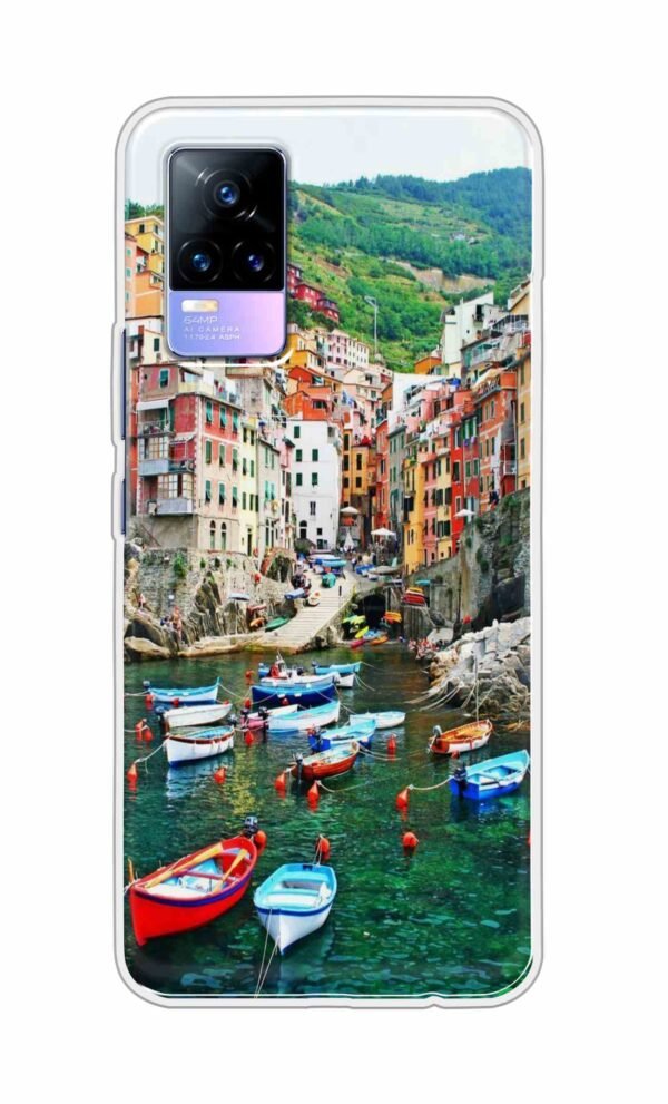 Water-Boat- Homes Back Case For Vivo Y73