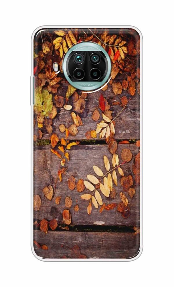 Leaves on Wood Back Case For Xiaomi Mi 10i