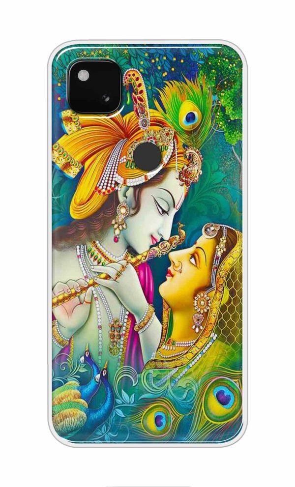 Radhe Krishna Back Case For Google Pixel 4A