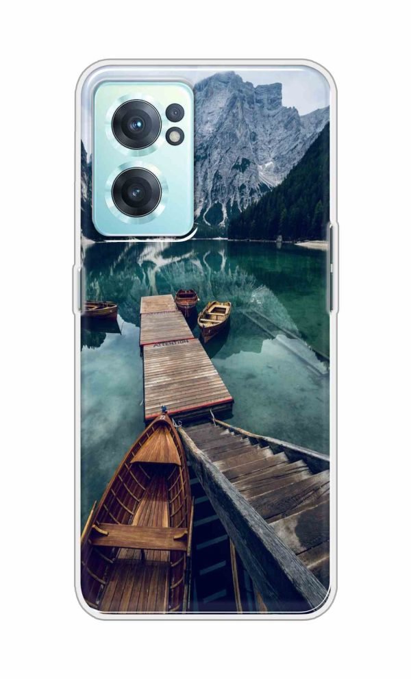 Boat and Nature Back Case For OnePlus Nord CE 2 5G