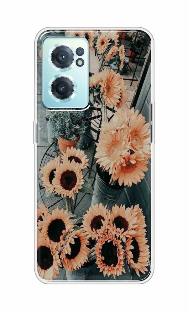 Bright Flowers Back Case For OnePlus Nord CE 2 5G