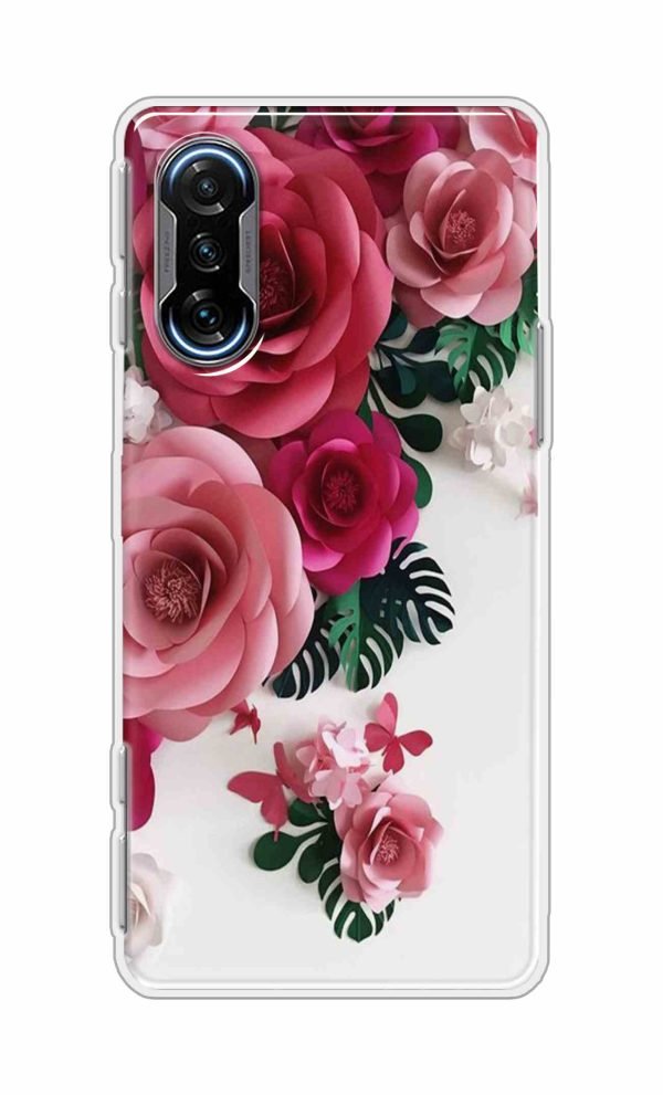 Floral Abstract Back Case For Poco F3 GT 5G