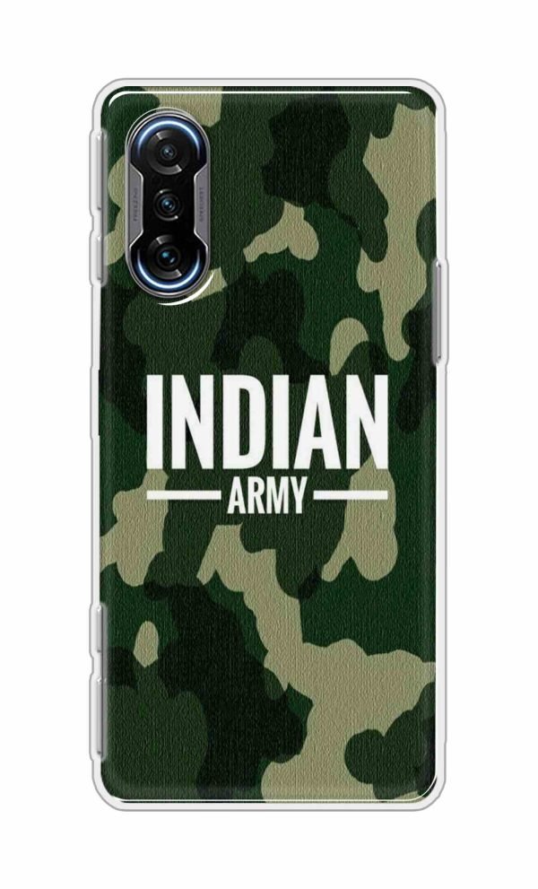 Indian Army Back Case For Poco F3 GT 5G