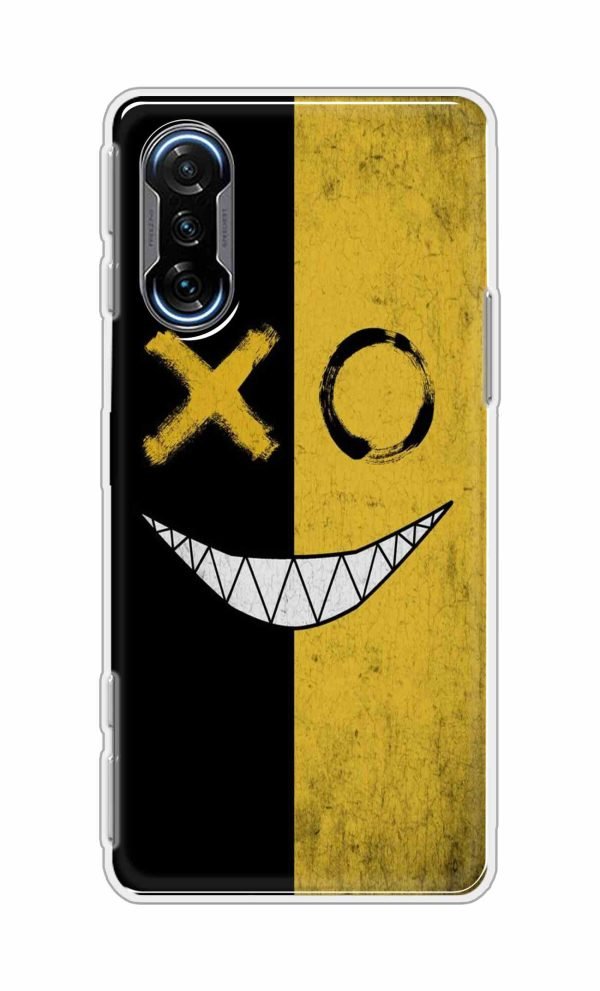Smile Face Back Case For Poco F3 GT 5G