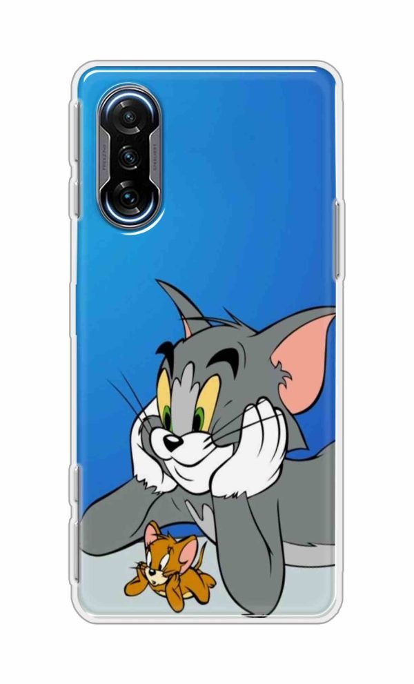 Tom and Jerry Back Case For Poco F3 GT 5G