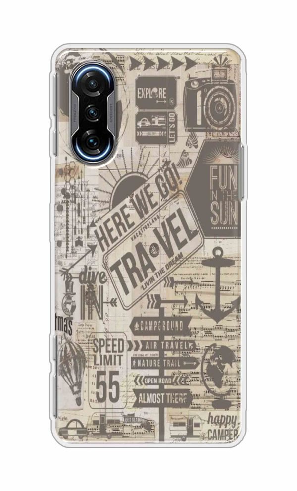 Travel Special Back Case For Poco F3 GT 5G