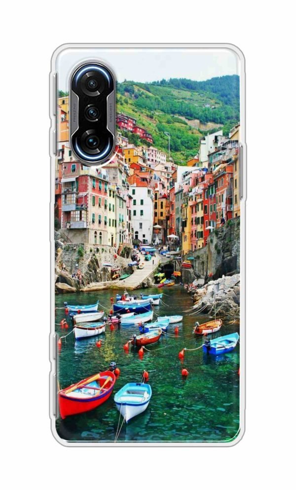 Water-Boat- Homes Back Case For Poco F3 GT 5G