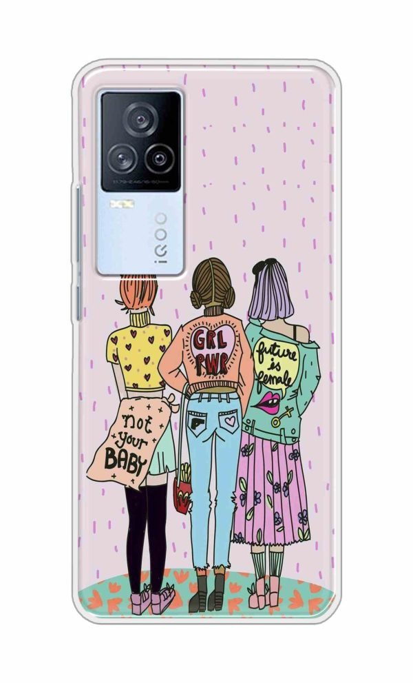 Girl Power Back Case For iQOO 7