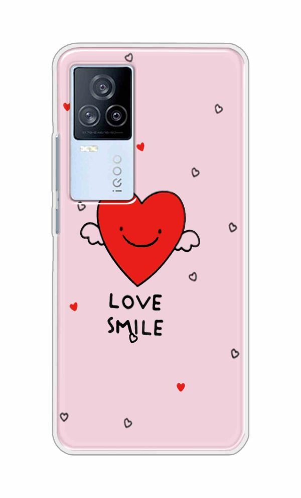 Love Smile Back Case For iQOO 7