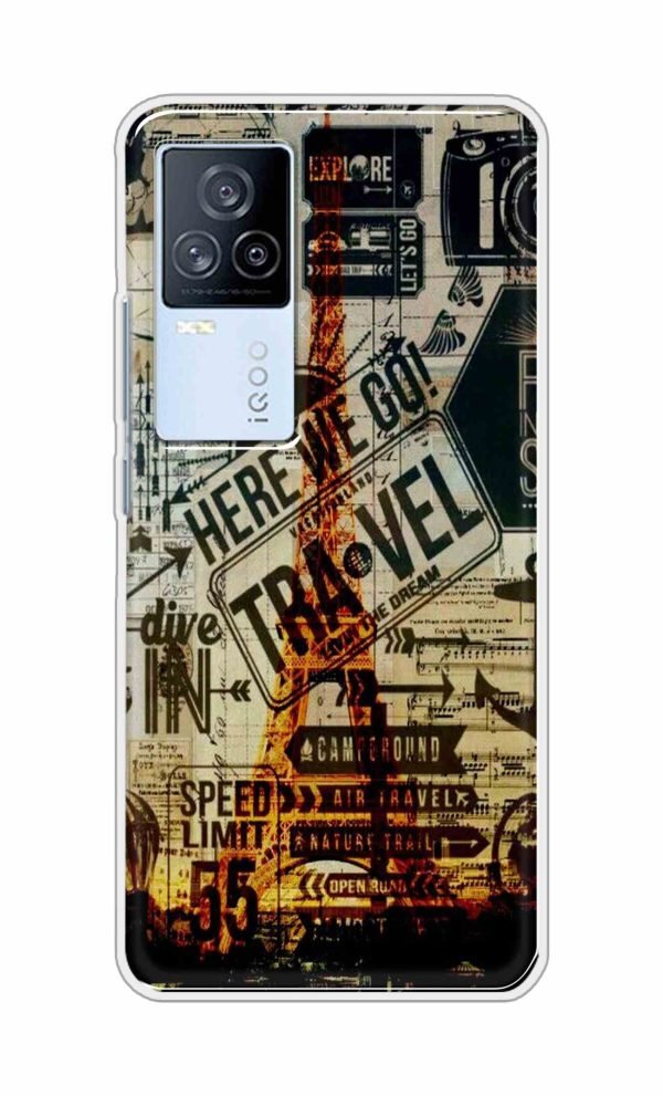 Travel the World Back Case For iQOO 7